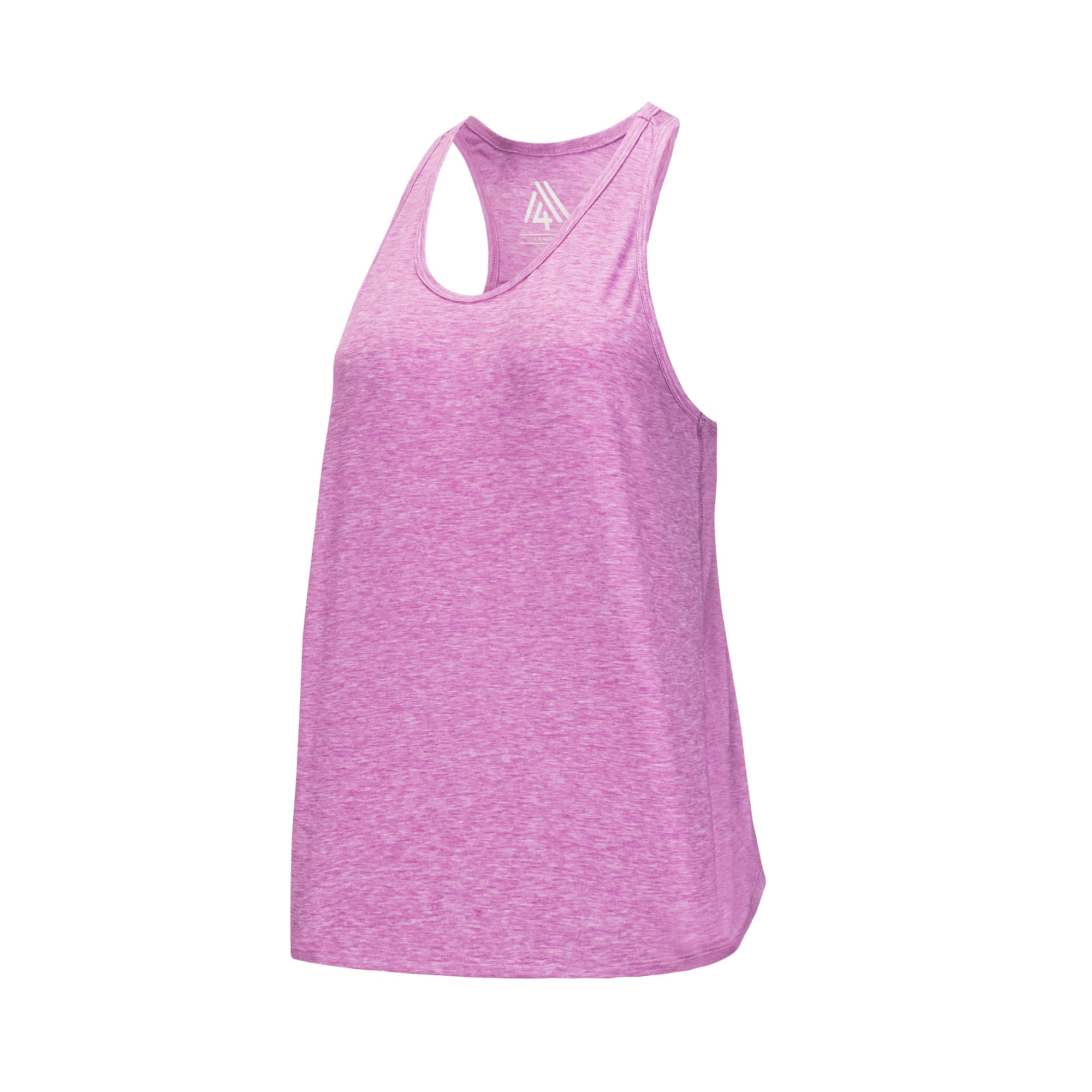 Women's Hybrid Tank Fuchsia