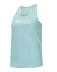 Women's Hybrid Tank - Tennis Aruba Blue
