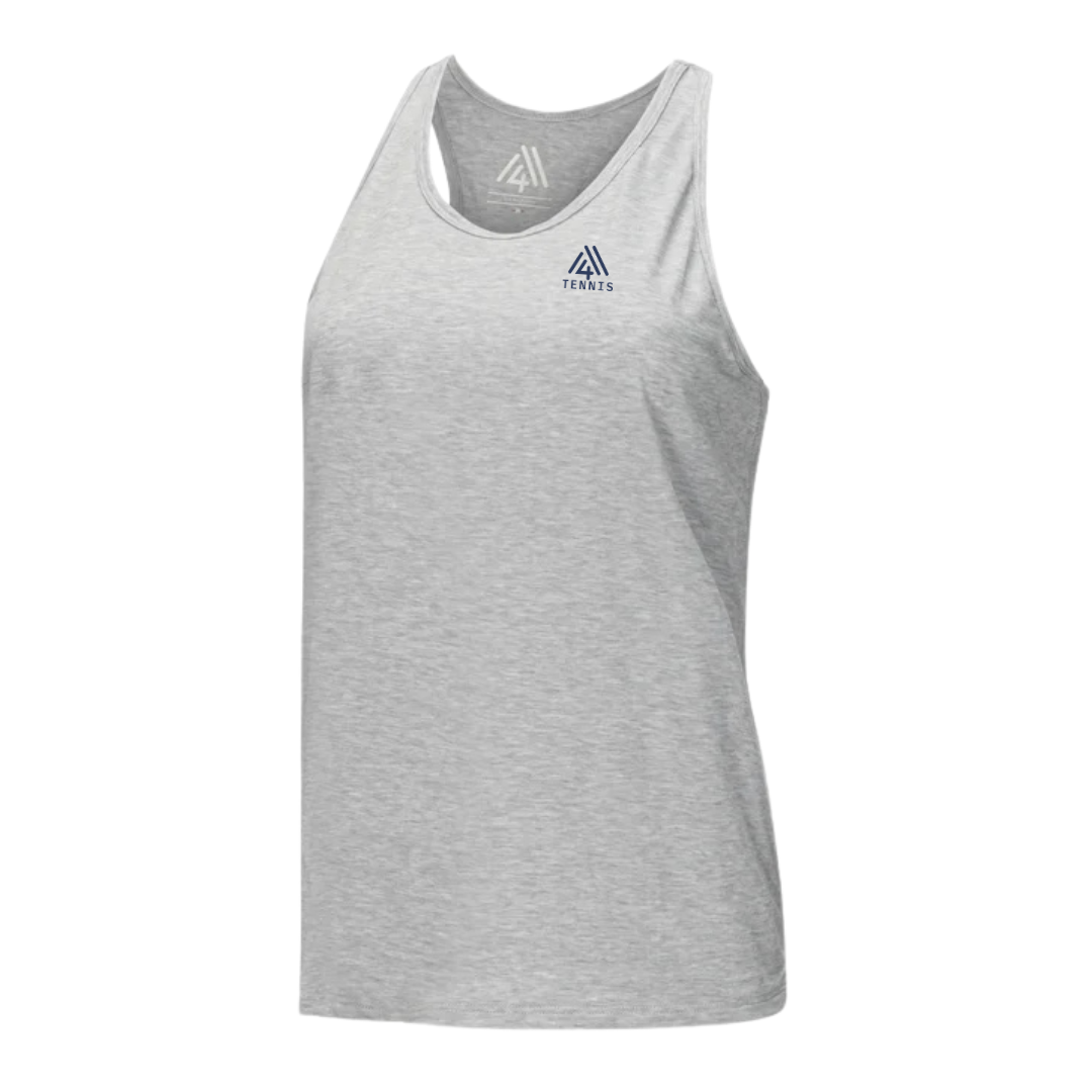 Women's WAYM4 Hybrid Tank - Tennis Heather Silver