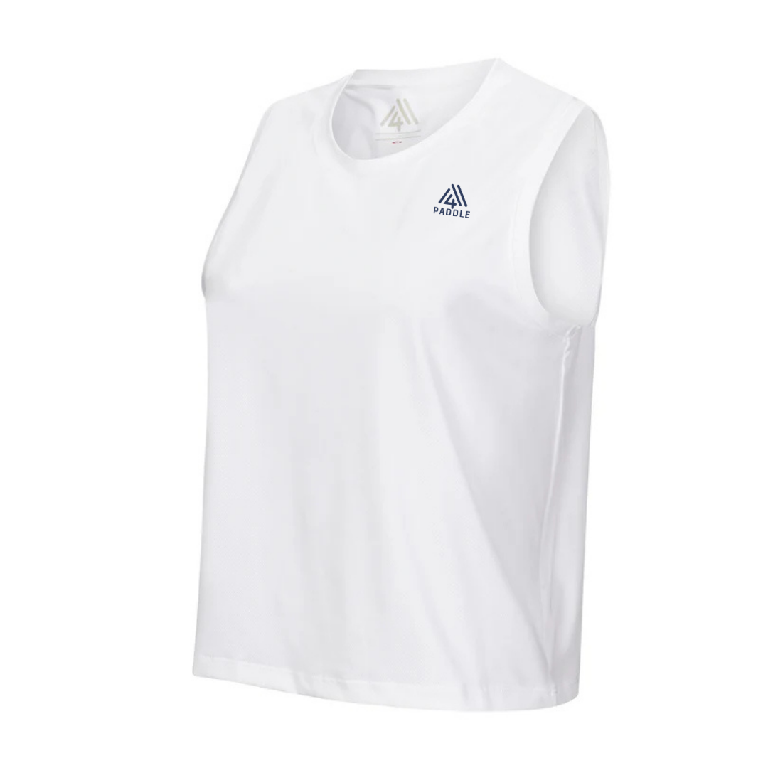 Women's Elite Tank - Paddle White