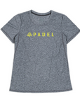 Women's Hybrid Tee - Padel Heather Grey