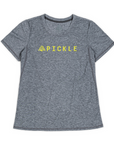 Women's Hybrid Tee - Pickle Heather Grey