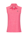 Women's Elite Sleeveless Polo - Pickle Bright Pink