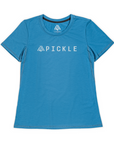 Women's Hybrid Tee - Pickle Light Blue