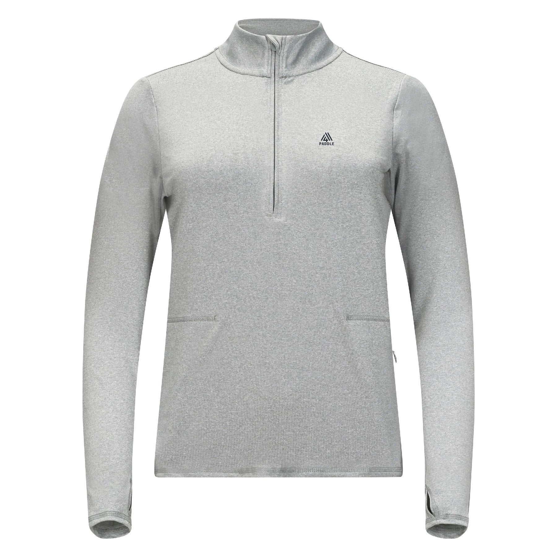 Women's Perpetual Quarter Zip 1.0 - Paddle Light Grey Heather