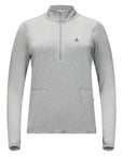 Women's Perpetual Quarter Zip 1.0 - Pickle Light Grey Heather