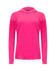 Women's Hybrid Hoodie - Squash Bright Pink
