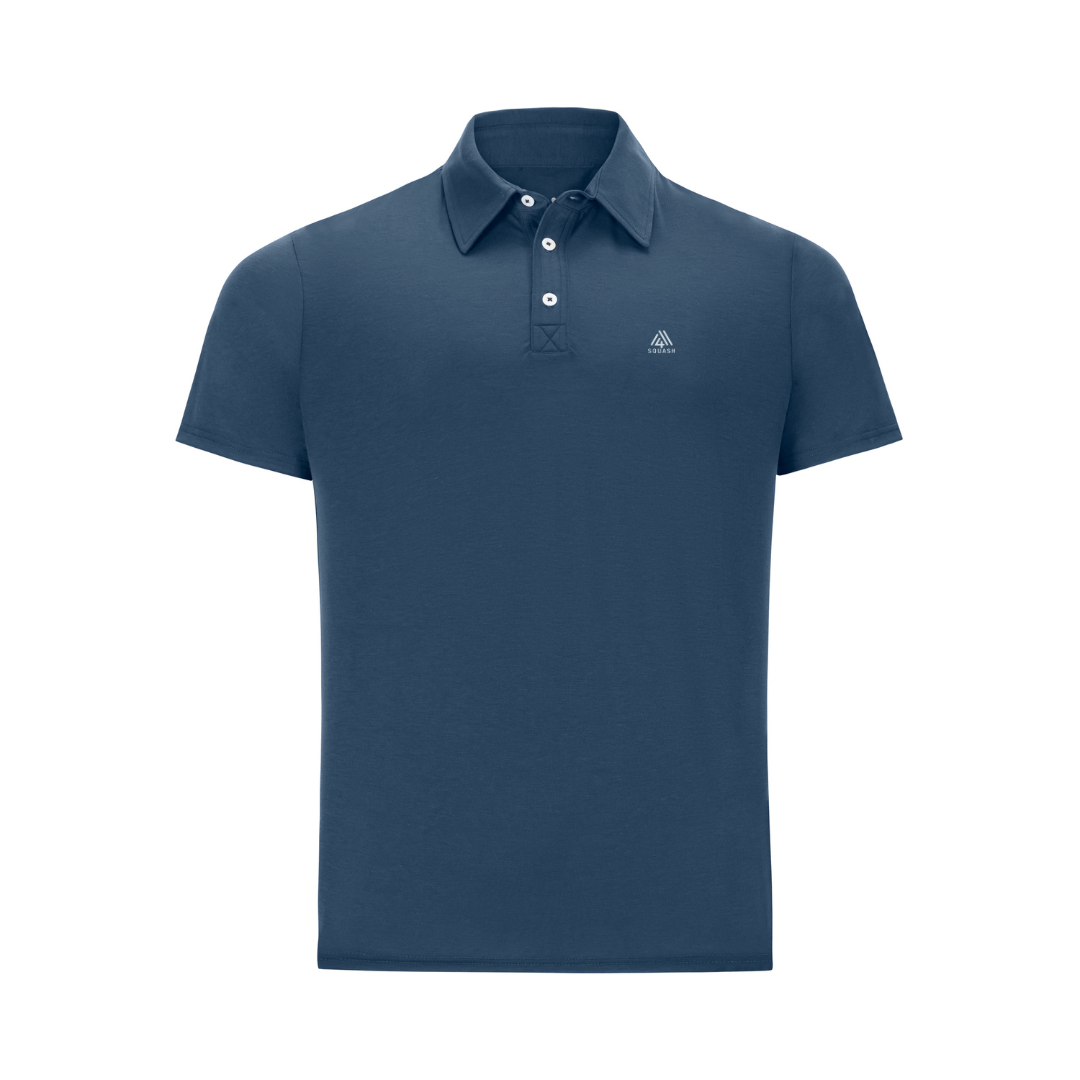 Men's Hybrid Polo - Squash Navy