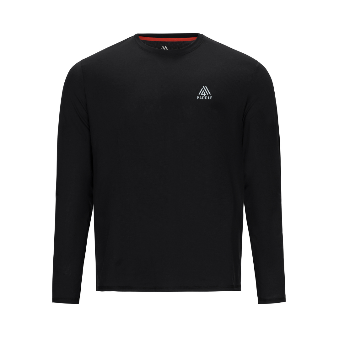 Men's Elite Long Sleeve Tee - Paddle Black