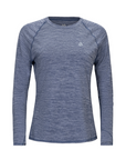 Women's Elite Long Sleeve Tee Blue Indigo
