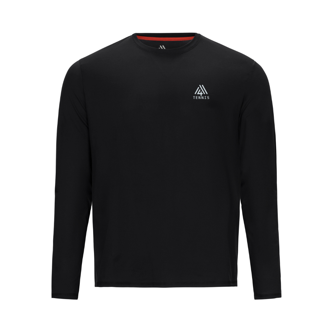 Men's Elite Long Sleeve Tee - Tennis Black