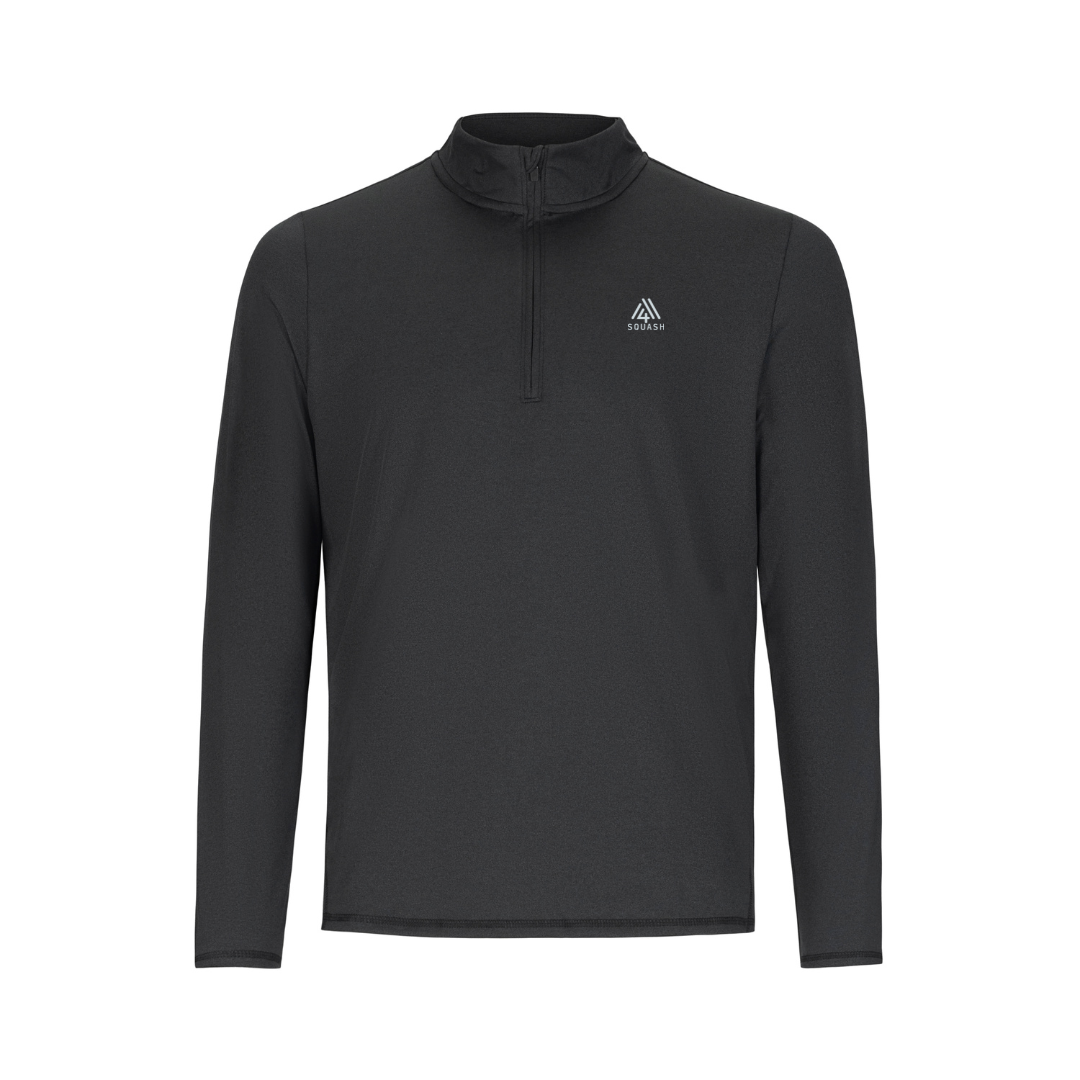 Men's Perpetual Quarter Zip - Squash Black
