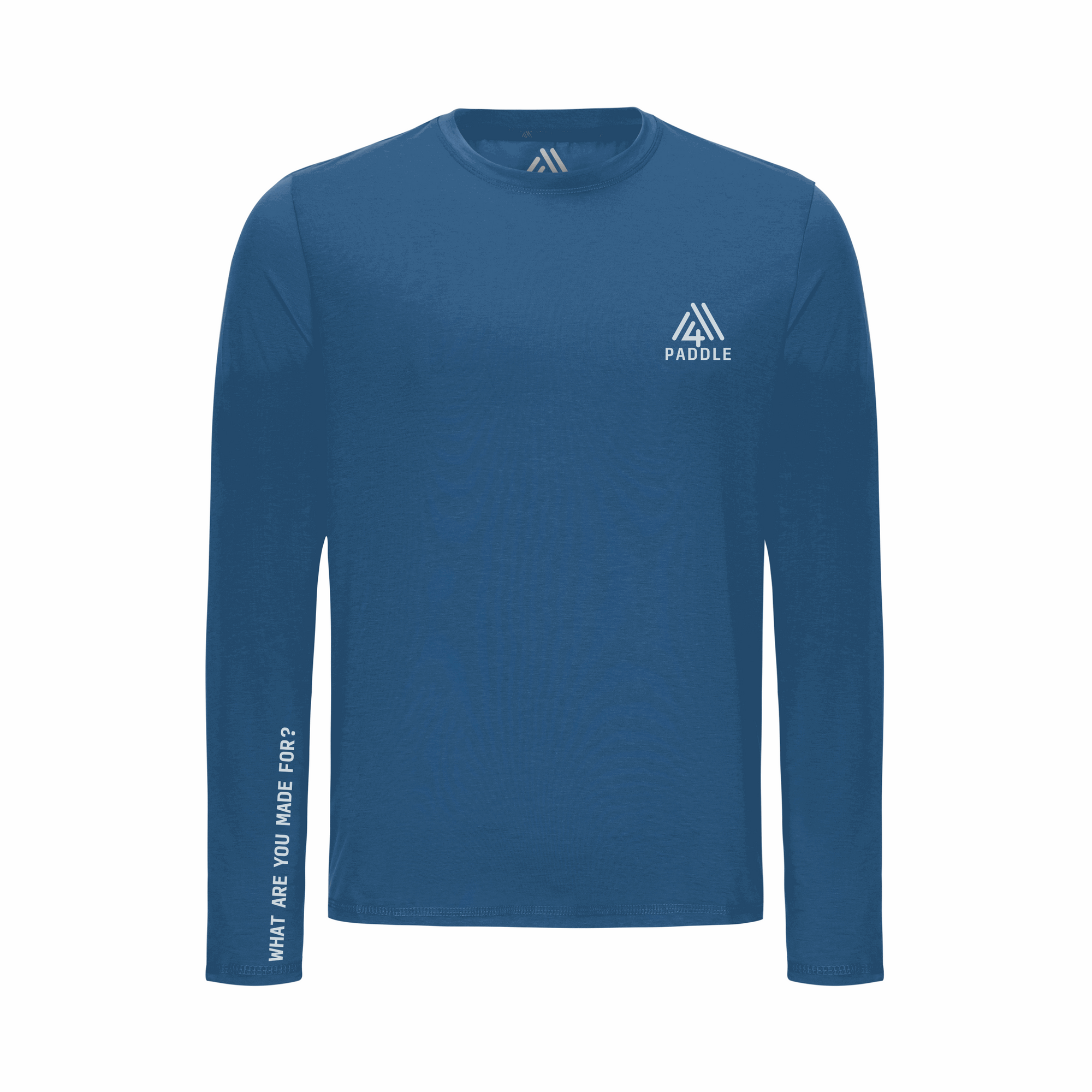 Men's WAYM4 Hybrid Long Sleeve Tee - Paddle Ensign Blue