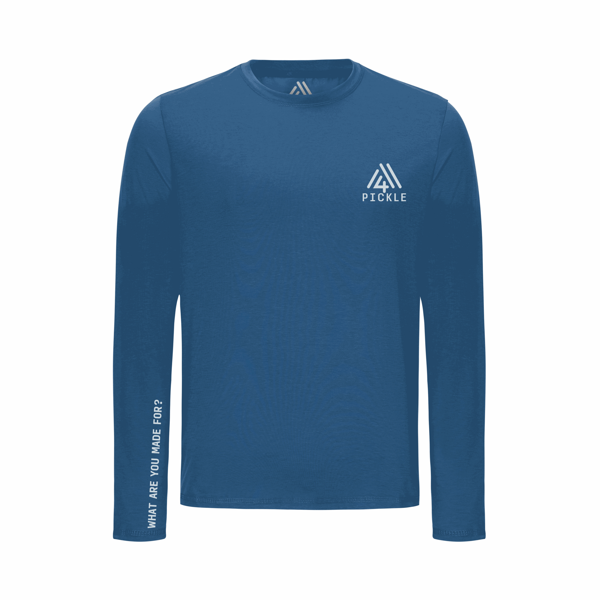 Men's WAYM4 Hybrid Long Sleeve Tee - Pickle Ensign Blue