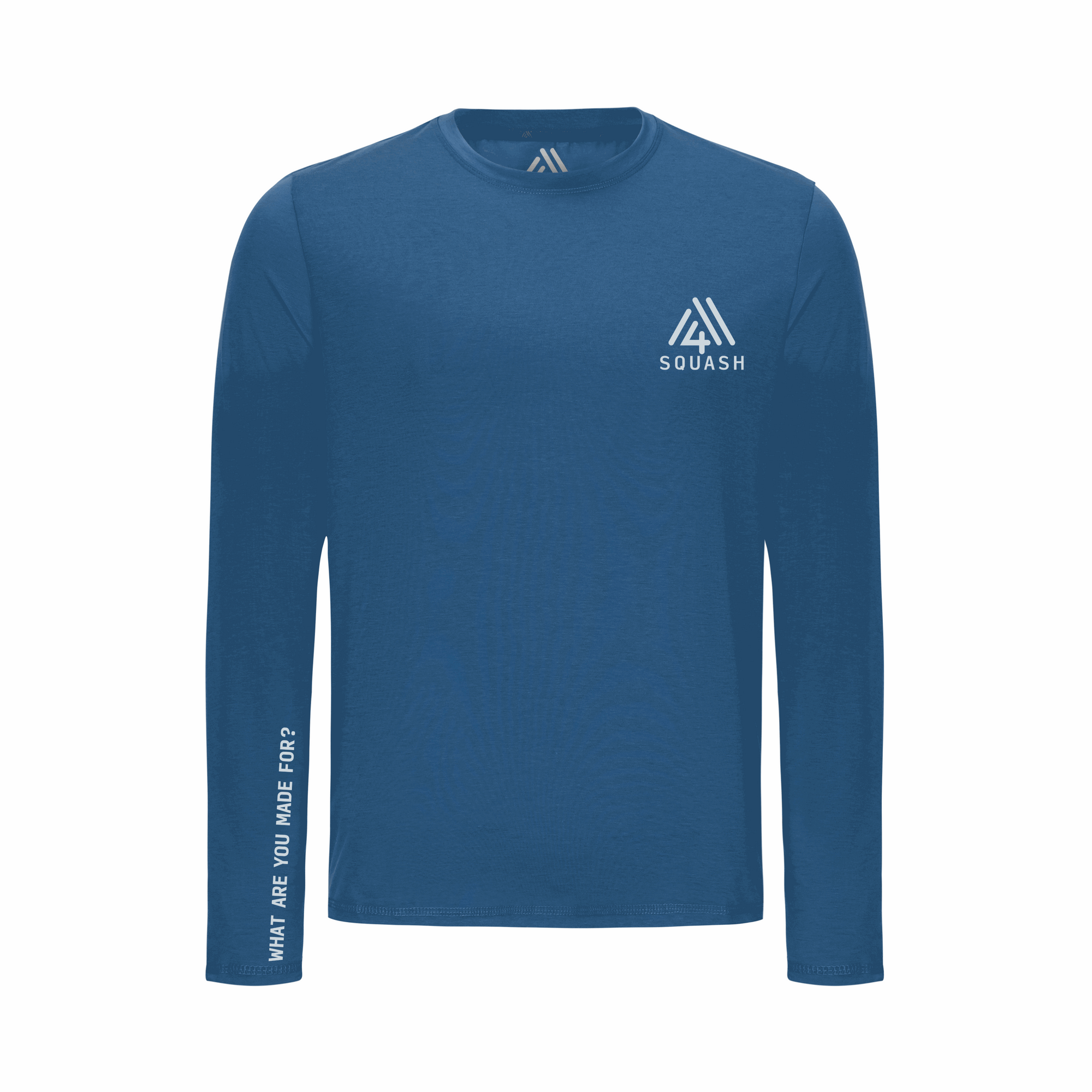 Men's WAYM4 Hybrid Long Sleeve Tee - Squash Ensign Blue