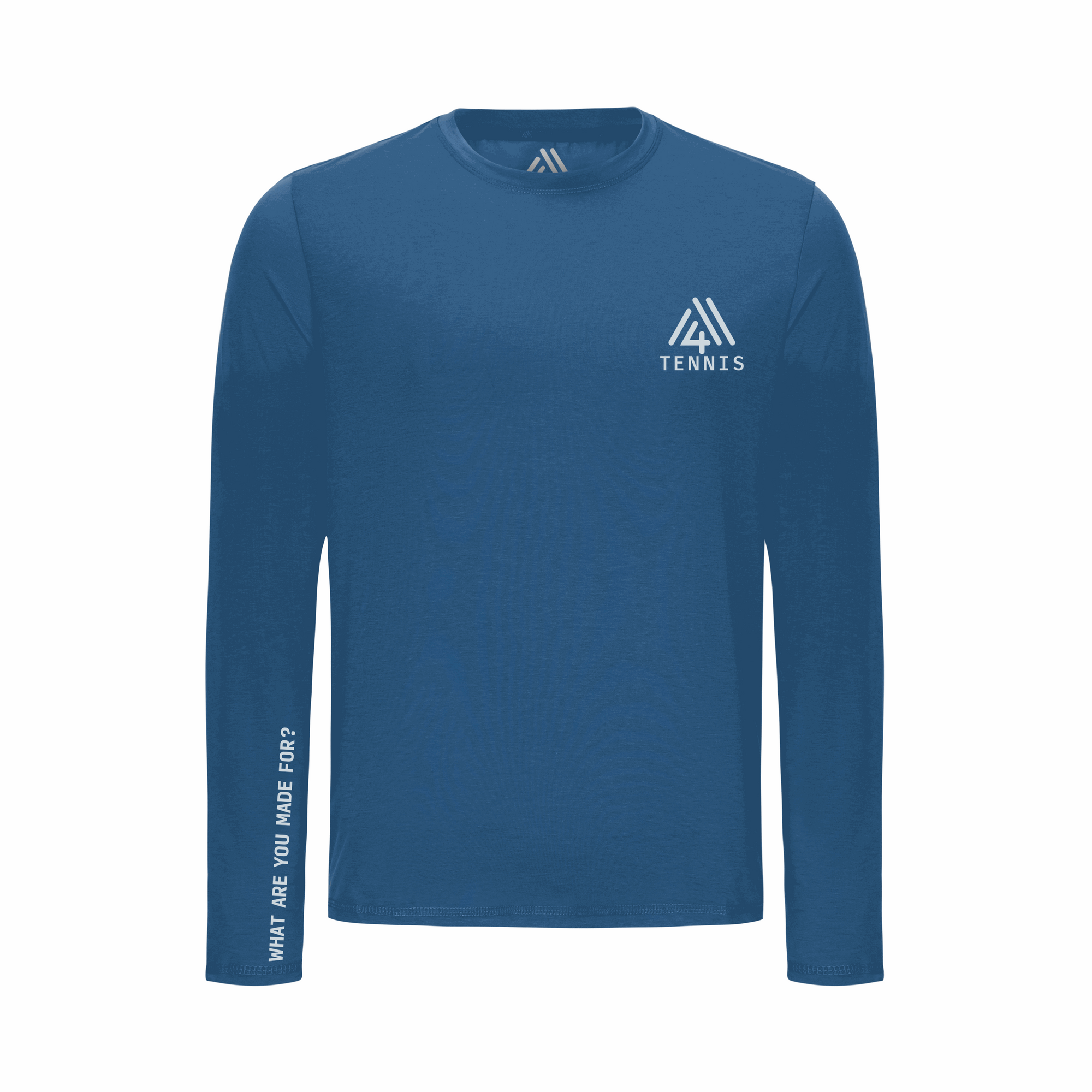 Men's WAYM4 Hybrid Long Sleeve Tee - Tennis Ensign Blue