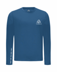 Men's WAYM4 Hybrid Long Sleeve Tee - Tennis Ensign Blue