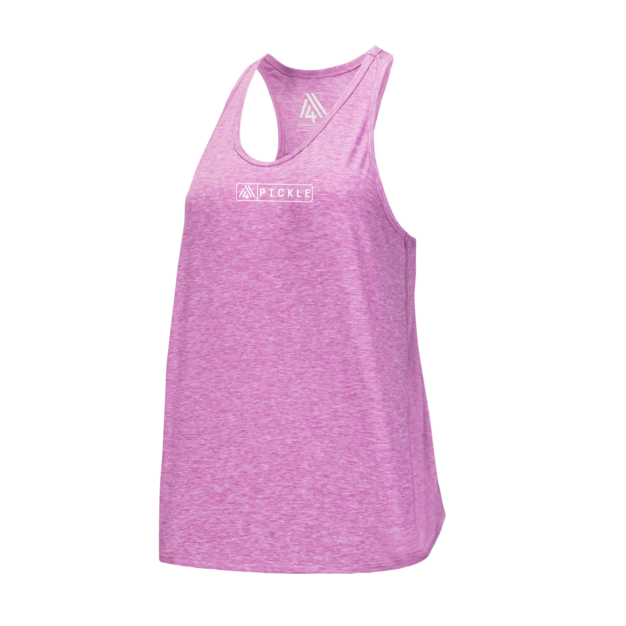 Women's Hybrid Tank - Pickle Fuchsia