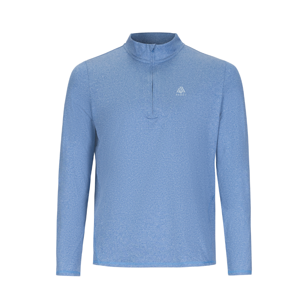 Men's Perpetual Quarter Zip - Padel Dutch Blue