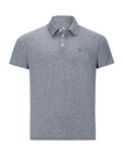 Men's Hybrid Polo - Paddle Heather Grey