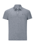 Men's Hybrid Polo - Pickle Heather Grey