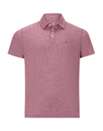 Men's Hybrid Polo - Paddle Heather Red