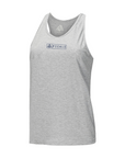 Women's Hybrid Tank - Pickle Heather Silver