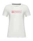 Women's WAYM4 Hybrid Tee - Padel White