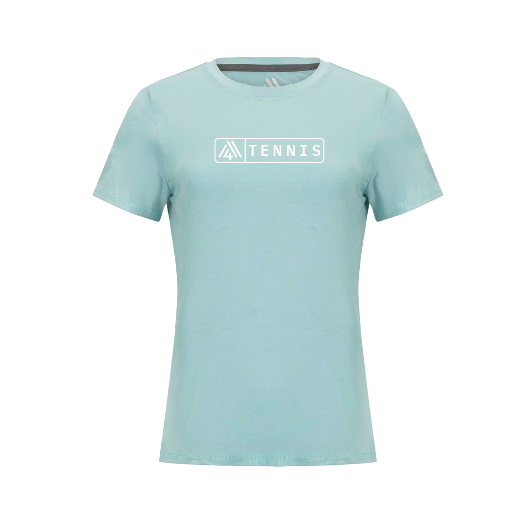 Women's WAYM4 Hybrid Tee - Tennis Aruba Blue