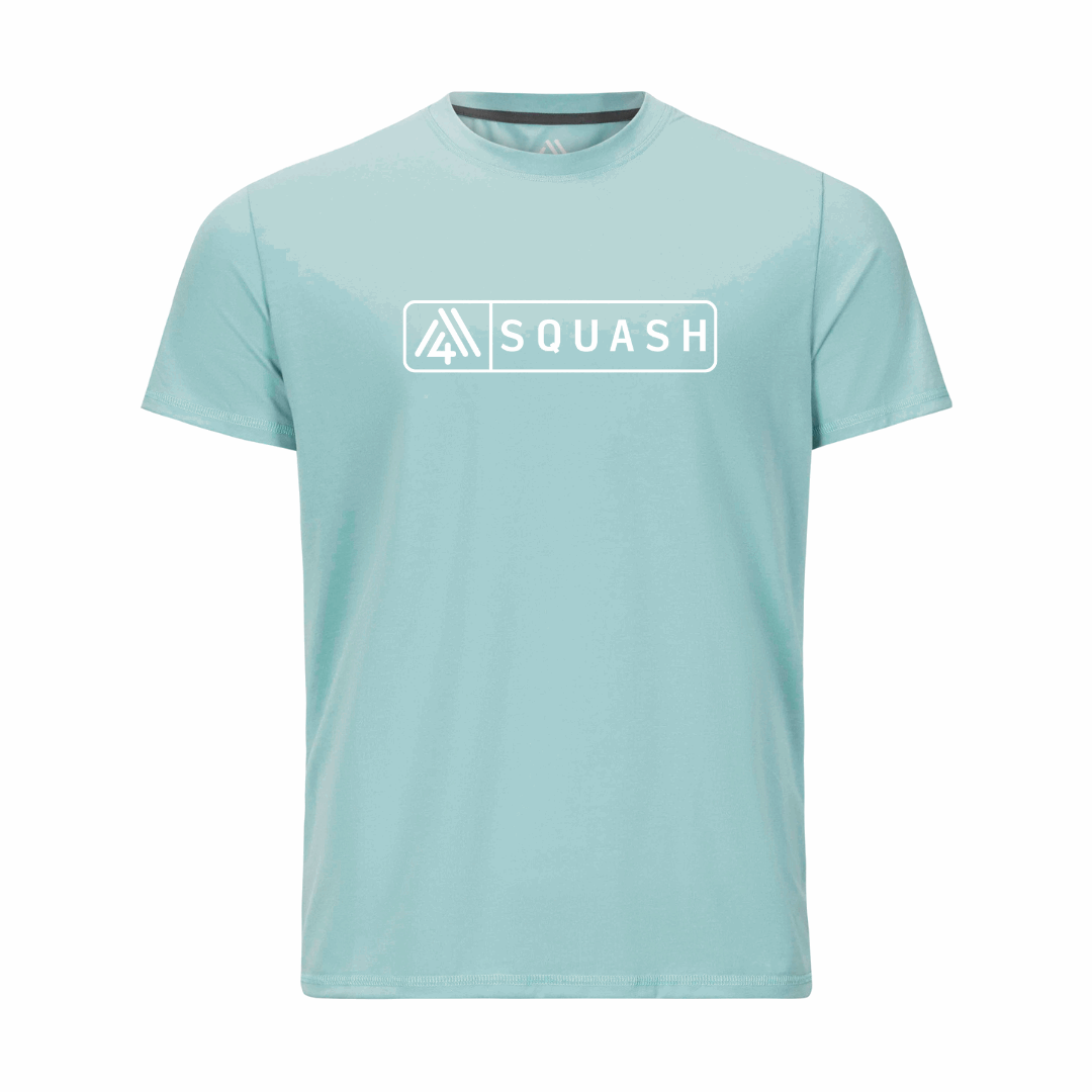 Men's WAYM4 Hybrid Tee - Squash Aruba Blue