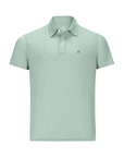 Men's Hybrid Polo - Squash Mint