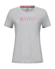 Women's WAYM4 Hybrid Tee - Padel Heather Silver