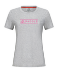 Women's WAYM4 Hybrid Tee - Paddle Heather Silver