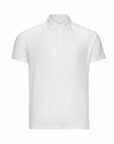 Men's Active Stripe Polo White