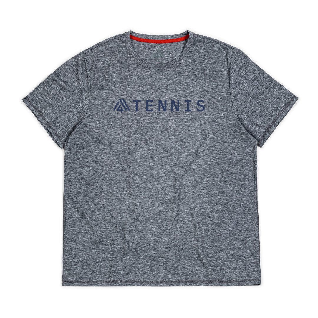 Men's Hybrid Tee - Tennis Heather Grey