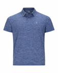 Men's Hybrid Polo Blue Indigo