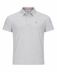 Men's Hybrid Polo Heather Silver