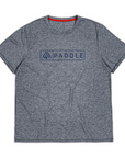 Men's WAYM4 Hybrid Tee - Paddle Heather Grey