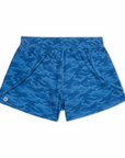 Women's Active Short - Padel Blue Camo