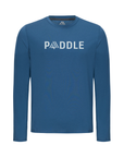 Men's Hybrid Long Sleeve Tee - Paddle Ensign Blue