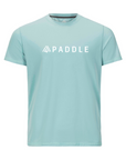 Men's Hybrid Tee - Paddle Aruba Blue