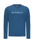 Men's Hybrid Long Sleeve Tee - Paddle Ensign Blue