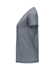 Women's Hybrid Tee - Paddle Heather Grey