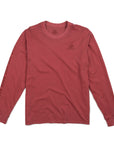 Unisex Vintage Cotton Long Sleeve Tee - Hockey Red Hockey