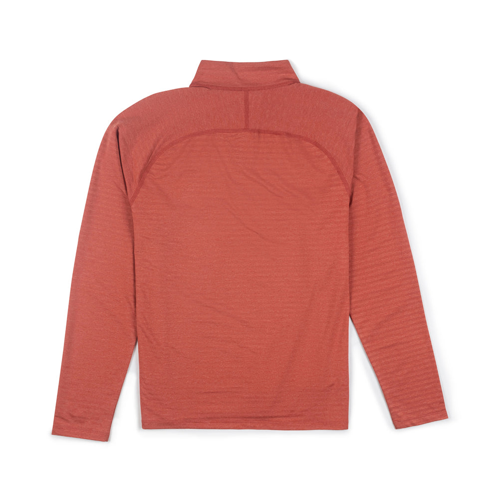 Men's Active Stripe Quarter Zip - Padel