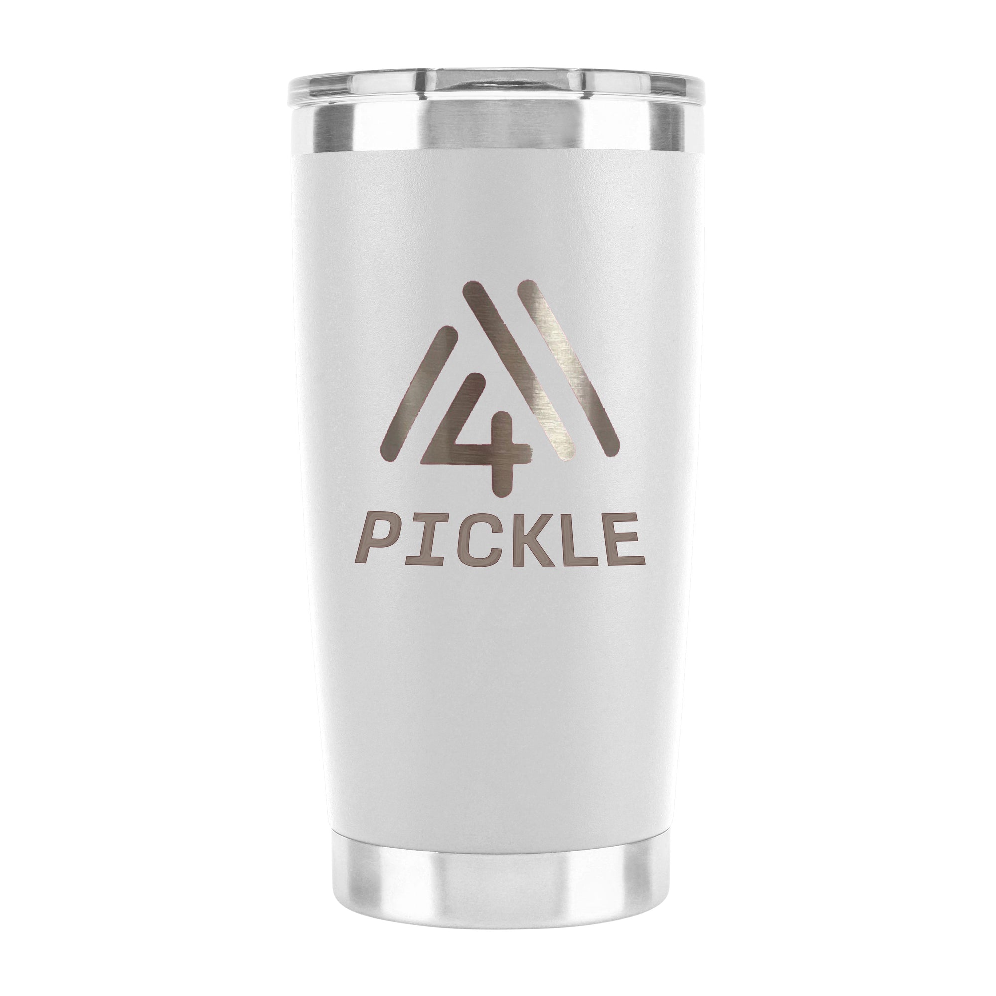 20 OZ Tumbler 20 Pickle White