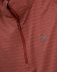 Men's Active Stripe Quarter Zip