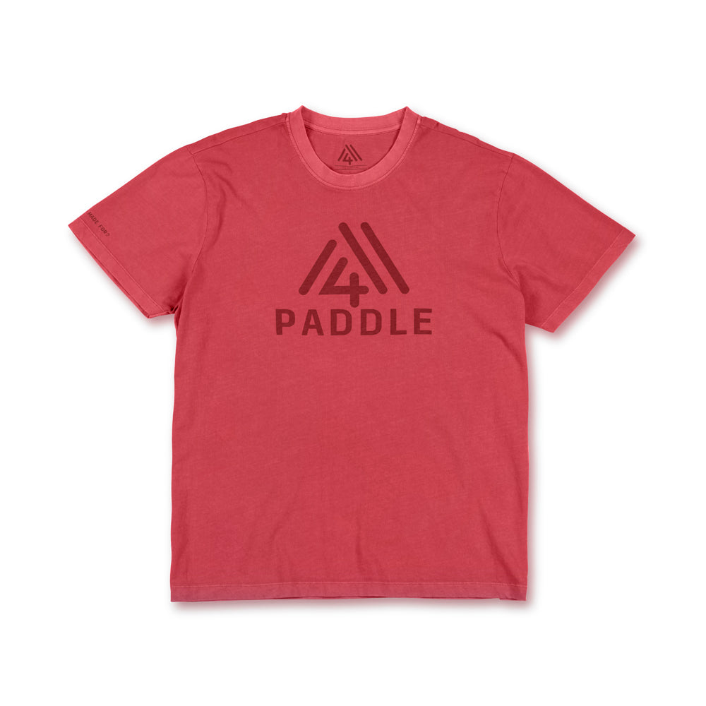 Unisex Vintage Cotton Tee - Paddle Red Paddle