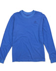 Unisex Vintage Cotton Long Sleeve Tee - Squash Blue Squash