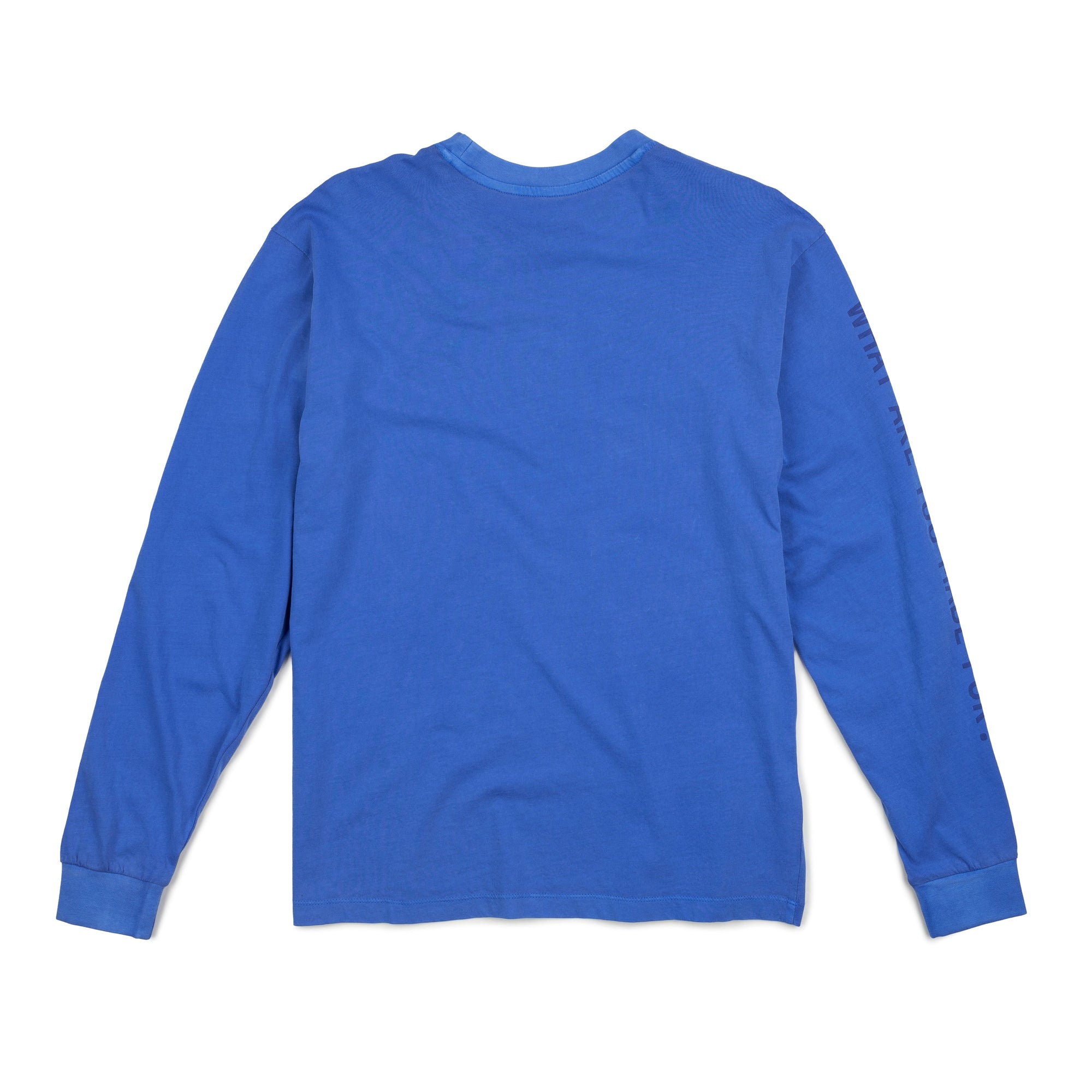 Unisex Vintage Cotton Long Sleeve Tee - Squash